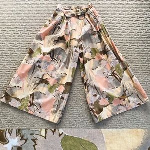 AMUSE SOCIETY Boho Chic SUPER Wide Leg PALAZZO Pants Small